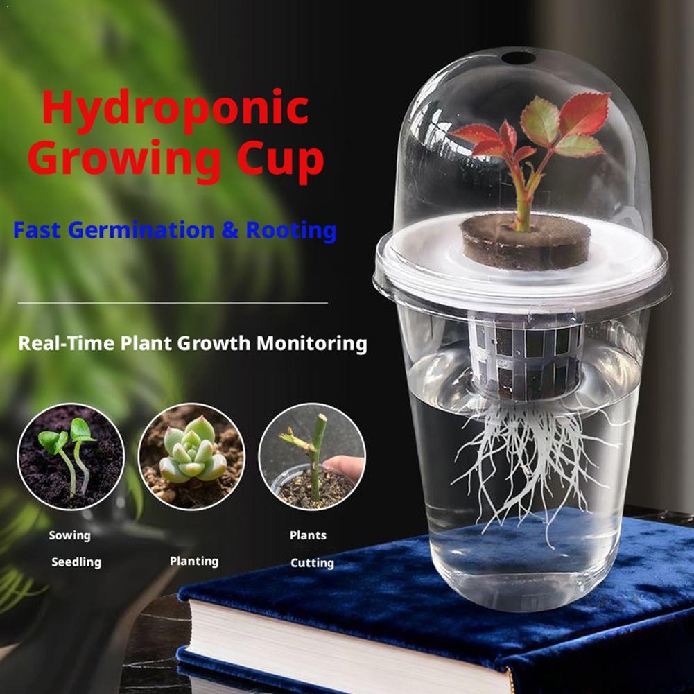 Hydroponic System - Прозрачный пластиковый горшок для гидропонного выращивания