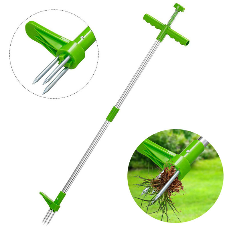 Grass Seed Spreader - Портативная длинная ручка для удаления сорняков,