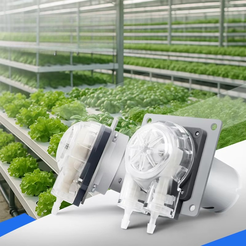 Hydroponic System - Низкошумный перистальтический насос 12В/24В постоянного тока,