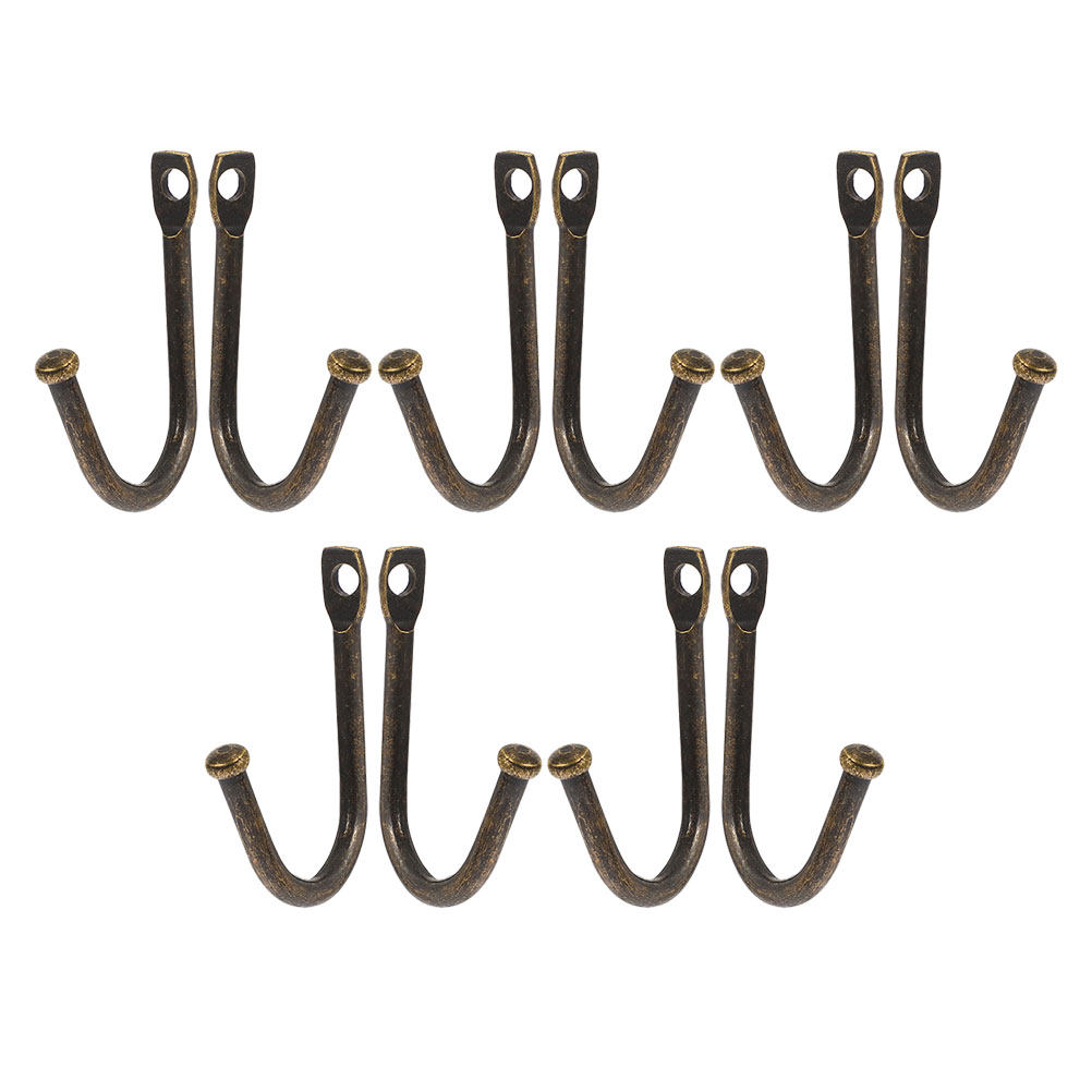 Gardening Tools Vintage - 10 шт. прочных металлических настенных крючков