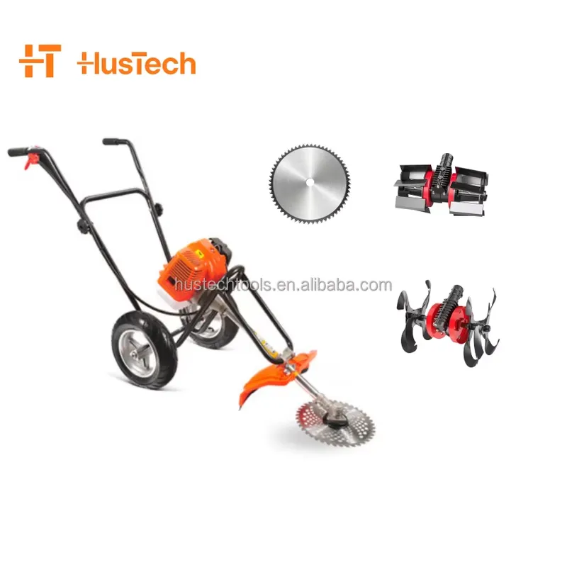 Gardening Tools List - Профессиональный многофункциональный газонный трактор-косилка с ручным