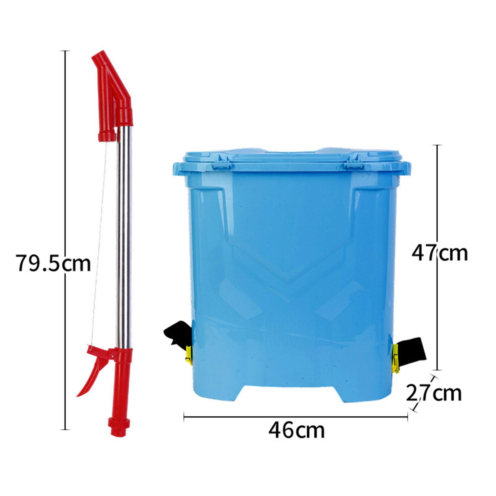 Grass Seed Spreader - Ручной ранцевый разбрасыватель удобрений с большим