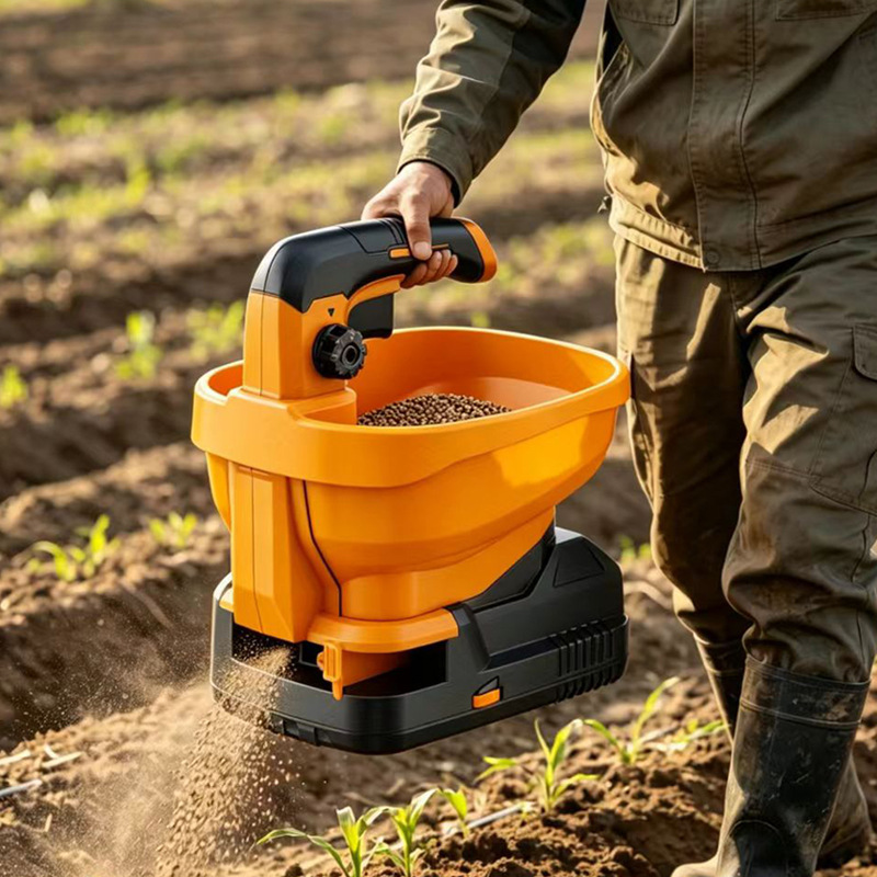 Grass Seed Spreader - Полностью автоматическая сеялка для литиевых батарей,