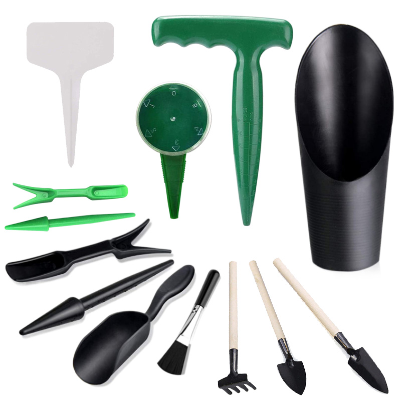 Gardening Tools Bundle - Мини-набор садовых инструментов, этикеточная доска, пластиковые