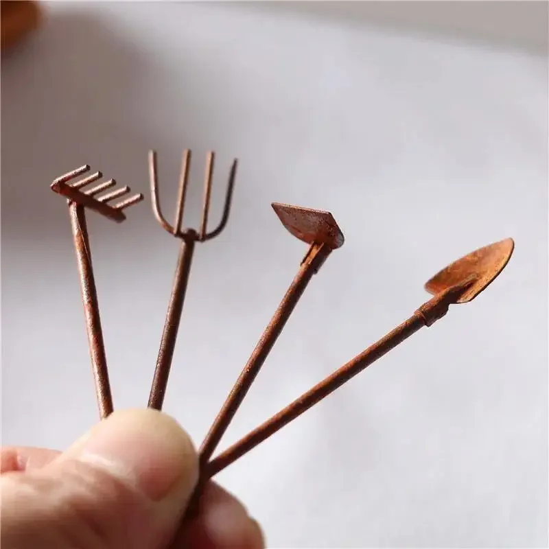 4 шт./упаковка, миниатюрные са – обзор и цена Gardening Tools Bundle
