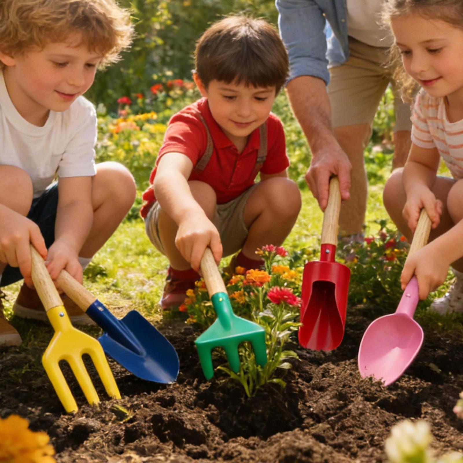 Детский набор для садоводства, – обзор и цена Gardening Tools Girly