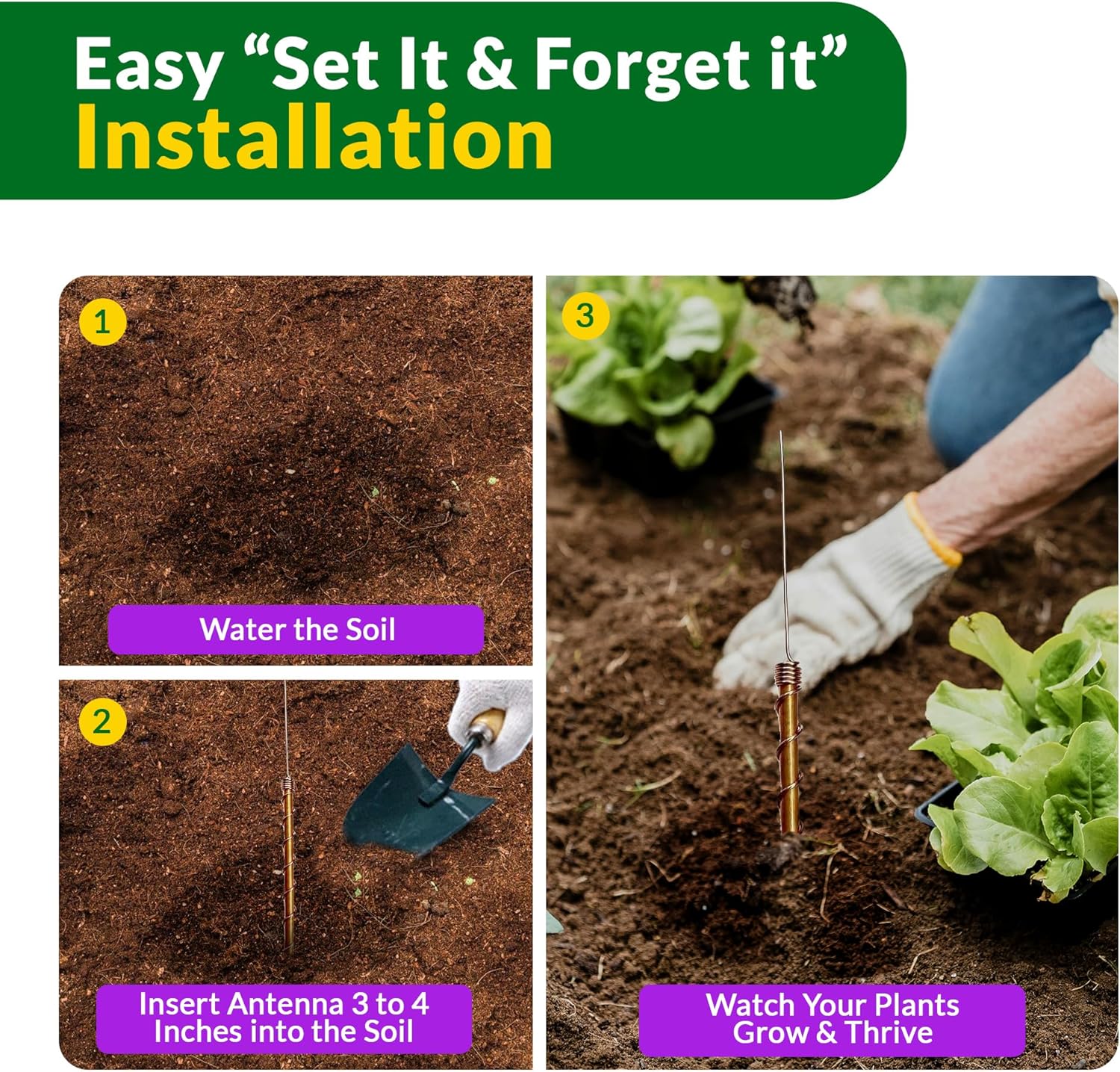 Электрокультурные садовые колы – обзор и цена Gardening Tools Bundle