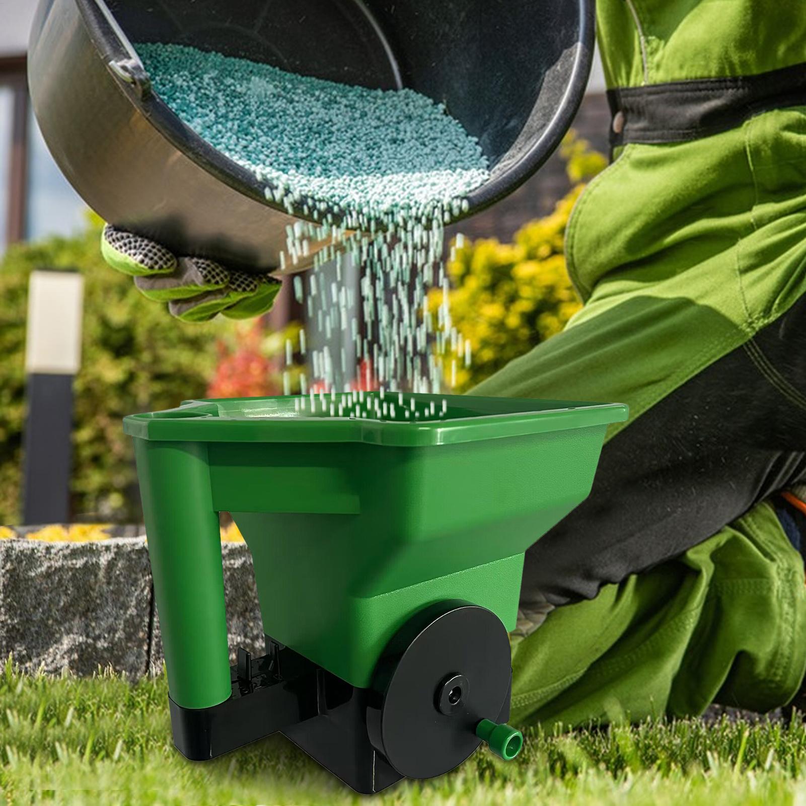 Ручной разбрасыватель, сеялка  – обзор и цена Grass Seed Spreader