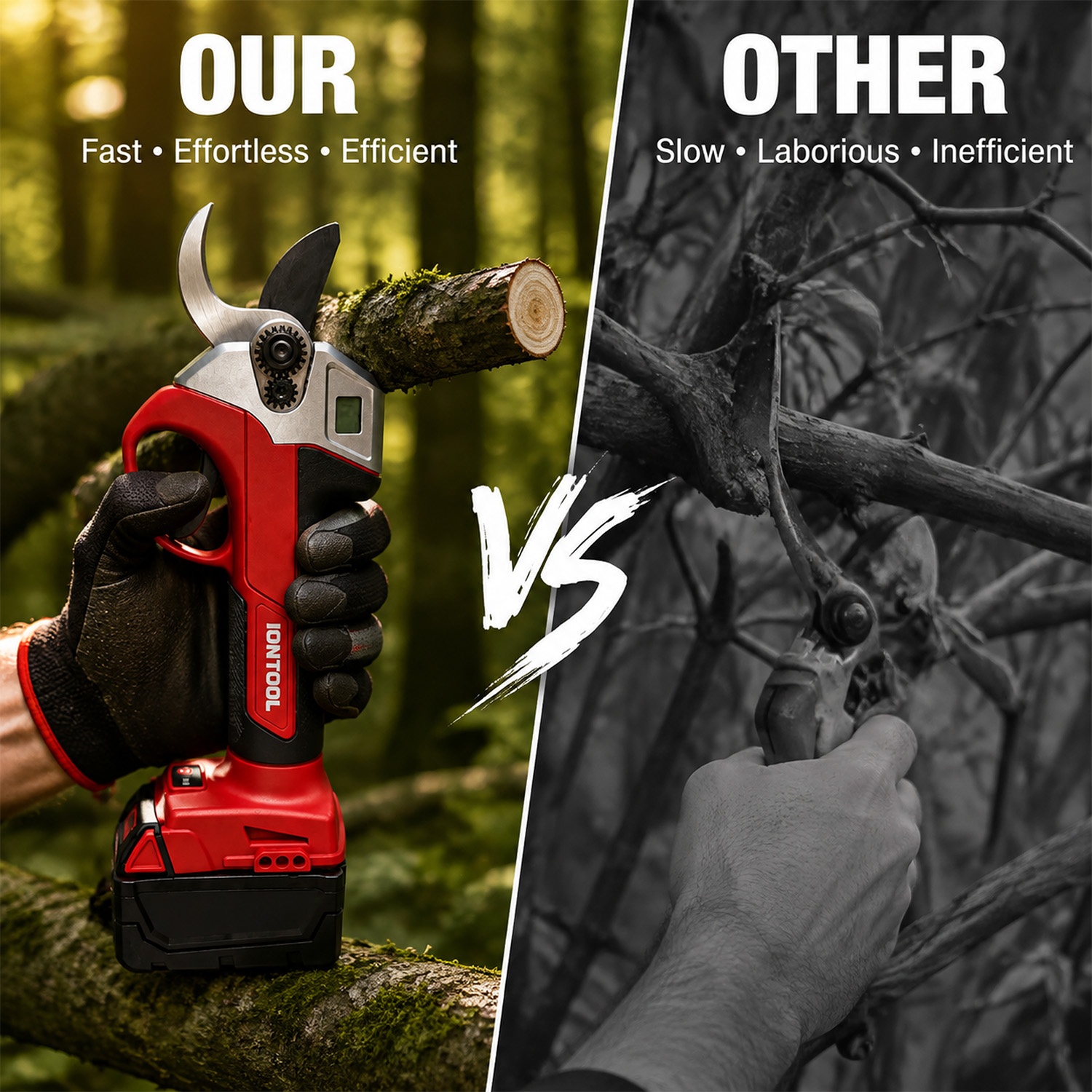 Беспроводные секаторы IONTOOL  – обзор и цена Gardening Tools Scissors