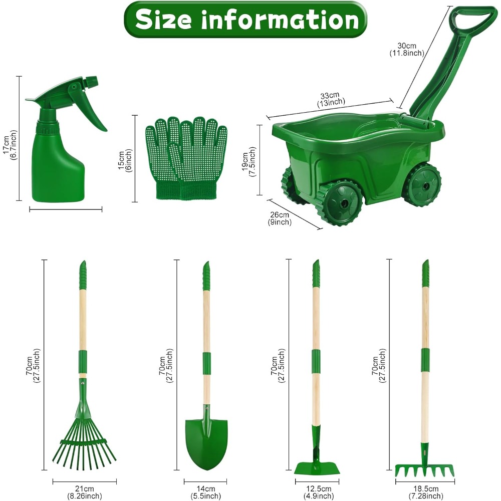 Набор детских садовых инструме – обзор и цена Gardening Tools Girly