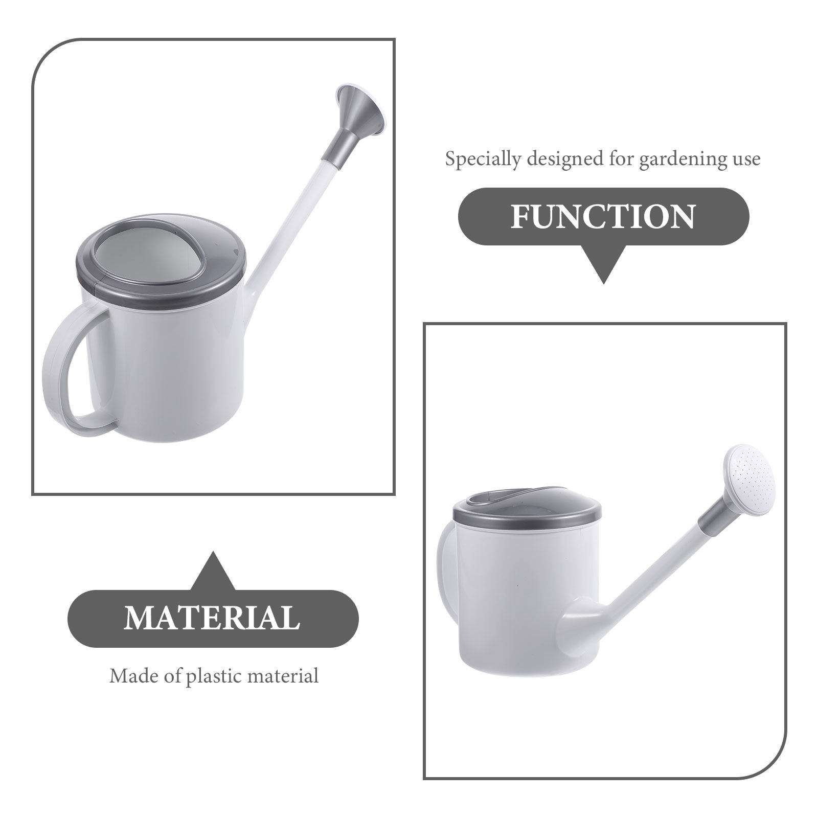 Пластиковая лейка Glacier Gray – обзор и цена Watering Can Long Spout