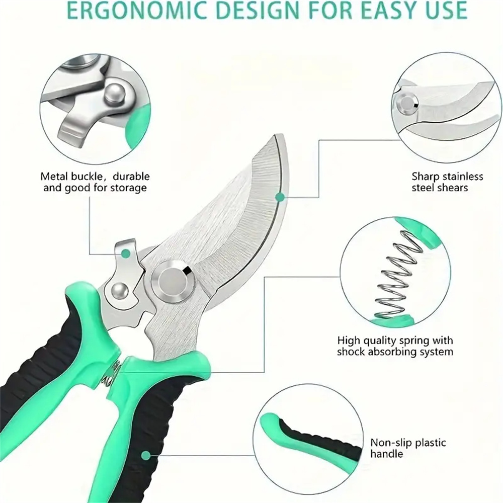 Секатор для обрезки из нержаве – обзор и цена Gardening Tools Scissors