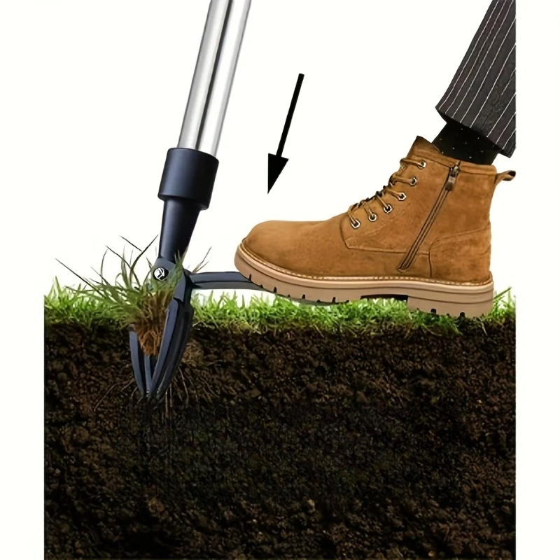 Усиленный 4-зубчатый ручной пр – обзор и цена Grass Seed Spreader