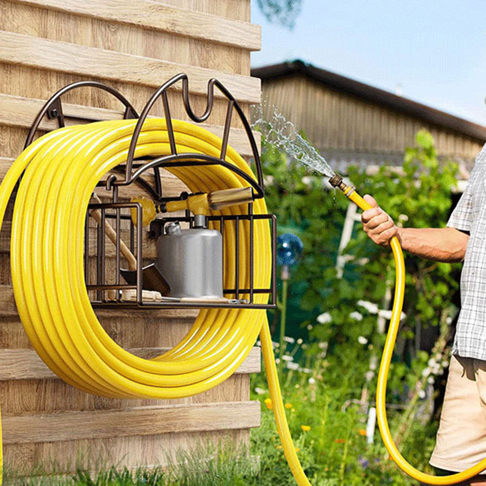 Настенный держатель для садово – обзор и цена Gardening Tools Holder