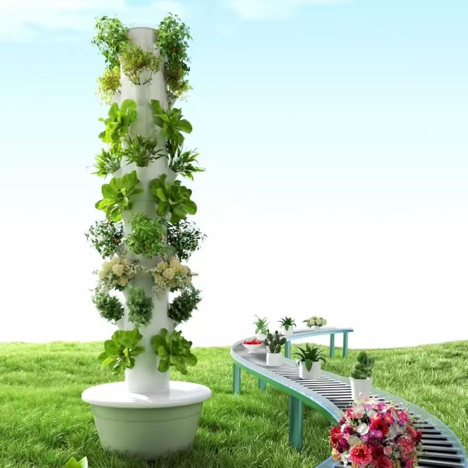 Вертикальная гидропонная аэроп – обзор и цена Hydroponic System